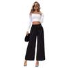 Spring/Summer Polka Dot Print High-Waisted Wide-Leg Pants Elegant Loose-Fit Casual Comfortable Slimming Long Pants
