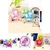 Stylish Usb Small Fan With Aluminum Blades For Quiet Desktop Office Use
