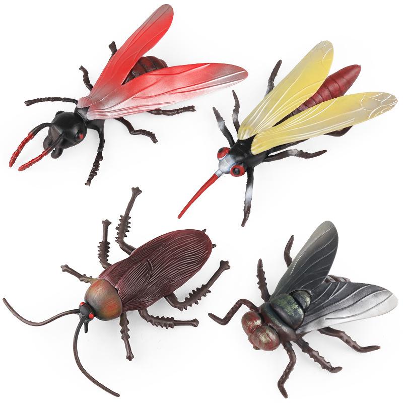 TPR Cognitive Decompression Toy: Realistic Insect and Animal Models (Cockroach, Mosquito, Ant, Fly, Spider, Python)