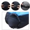 Pillow-Shaped Inflatable Outdoor Recliner - Portable Single Air Mattress for Camping & Festivals