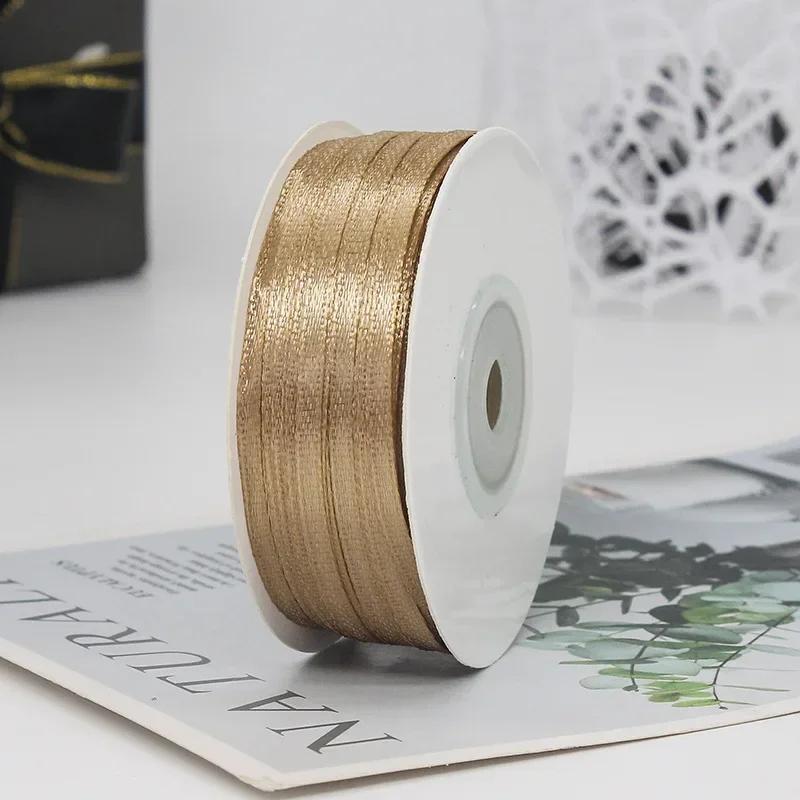 

100yards 3MM Double Sided Satin Ribbon DIY Handmade Gift Wrapping Christmas Wedding Decorations Clothing Accessories ribbons 3mm
