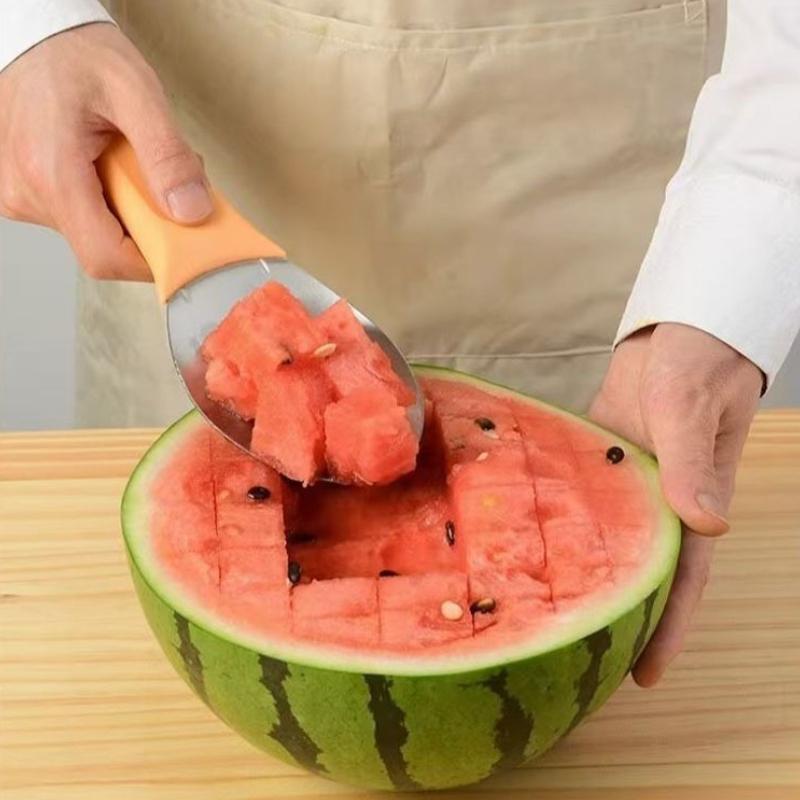 Stainless Steel Mango Corer Meat Remover Specialized Mango Slicer for Peeling Fruit Core Separator Spoon Knife Wholesale