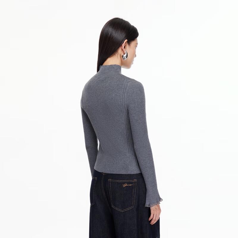 VEROMODA Women's High-Neck Slim-Fit Knit Sweater