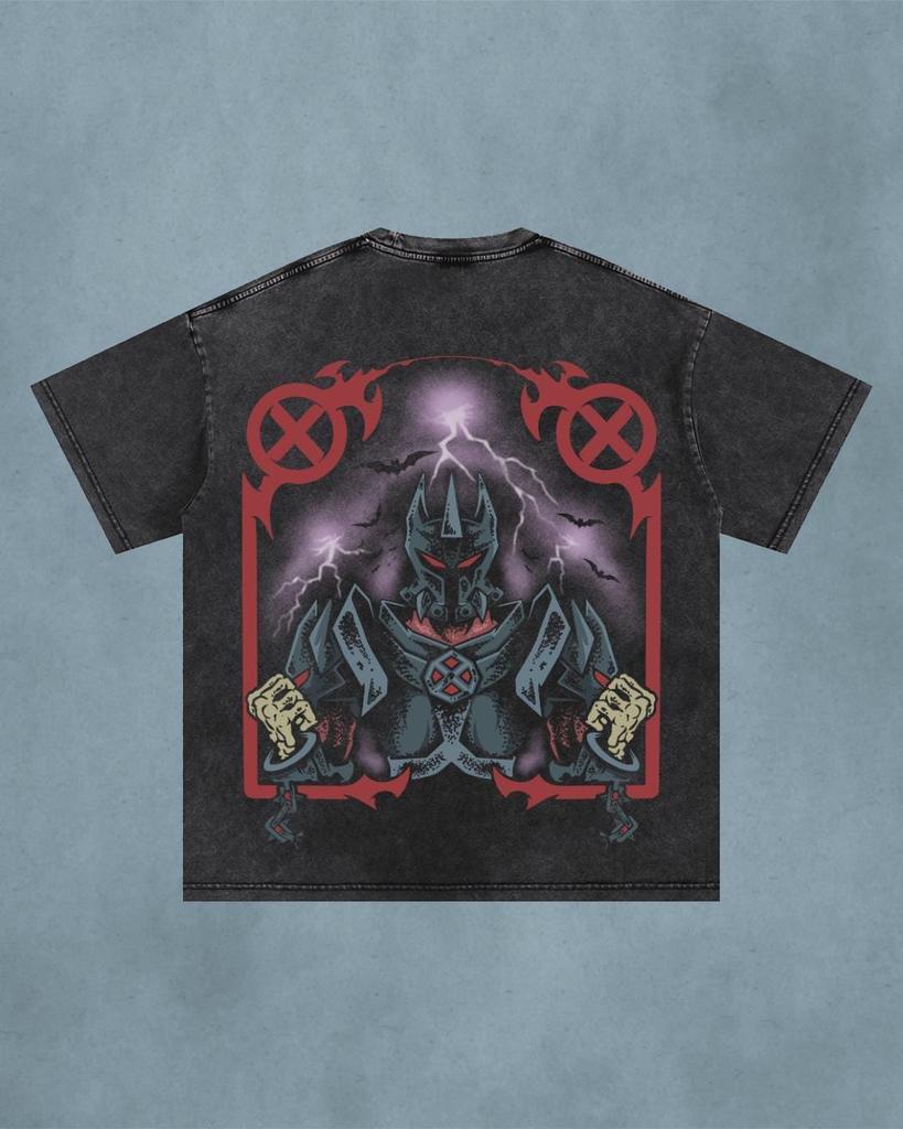 OSRS Torva | Oversize T-Shirt | Acid Wash | Old School Runescape For Him | Gift For Her