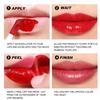 6-kolorowa, matowa mgiełka do ust Pull-off Lip Dye Lip Matte Mist Mouth Red Lip Glaze Nie blaknie łatwo Wodoodporny makijaż ust