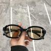 New High-Quality Square Men Women Sunglasses Fashion New Meter Nail Hip Hop Sun Glasses Retro Glasses For Female Male