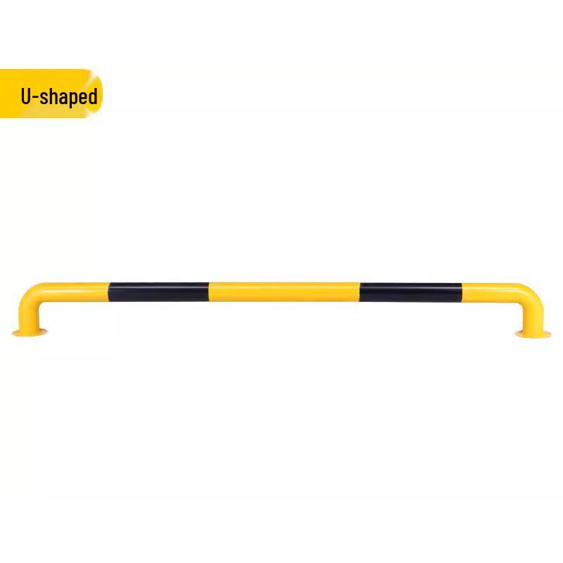 U-Shaped Steel Parking Barrier