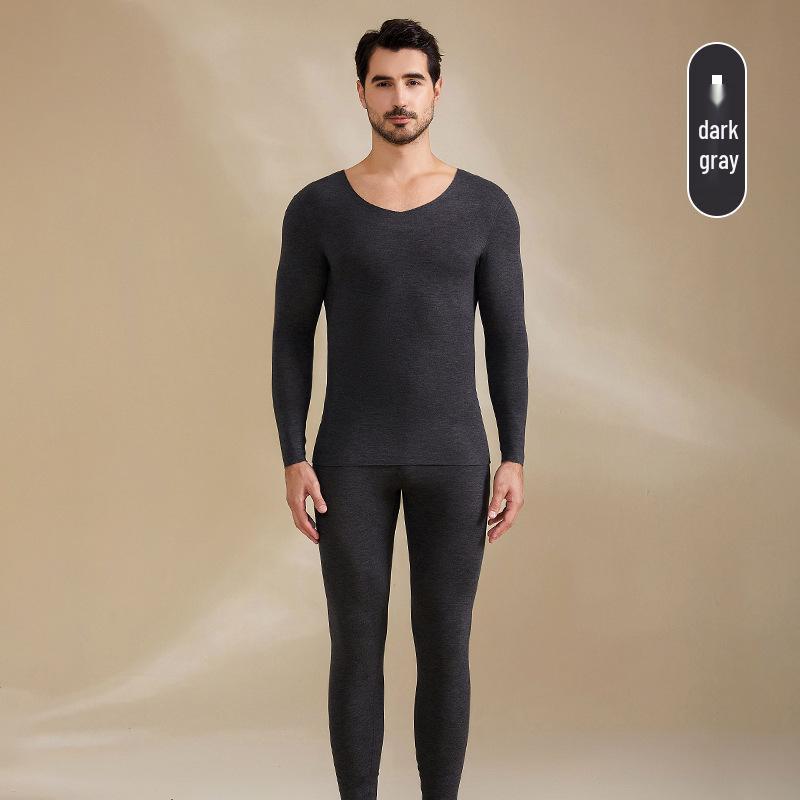 2024 Men's Autumn & Winter German Cashmere Silk Thermal Underwear Set