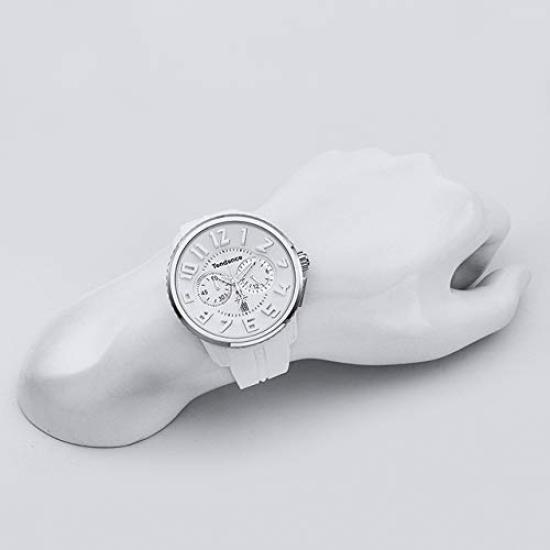 Tendence Gulliver Round Chronograph Watch White TG036013 02036013AA Brand New [Tendence] [Official Import]