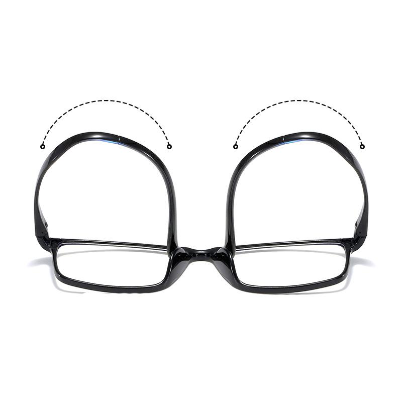 0 +1.0 +1.5 To +4.0 Lightweight  Square Reader Glasses Women Men Fashion Myopia Photochromic Eyeglasses -0.5 -0.75 To -4.0