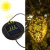 Waterproof Solar Powered Garden Light Outdoor LED Hanging Lantern Lawn Yard Lamp