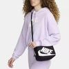 Nike Minimalistische Modestoff Schulter Crossbody Tasche Unisex Taschen Schwarz Weiß FN3059010