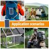 [1/2/4PCS] 2W Solar Panel With USB IP65 Waterproof Outdoor Hiking And Camping Portable Battery Mobile Phone Charging Bank Charging Panel 5V
