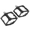 2 PCS Bicycle Pedal Enlarged Widened Non Slip 3 Peilin Black Aluminum Alloy Mountain Bike Pedal Bearing Pedal