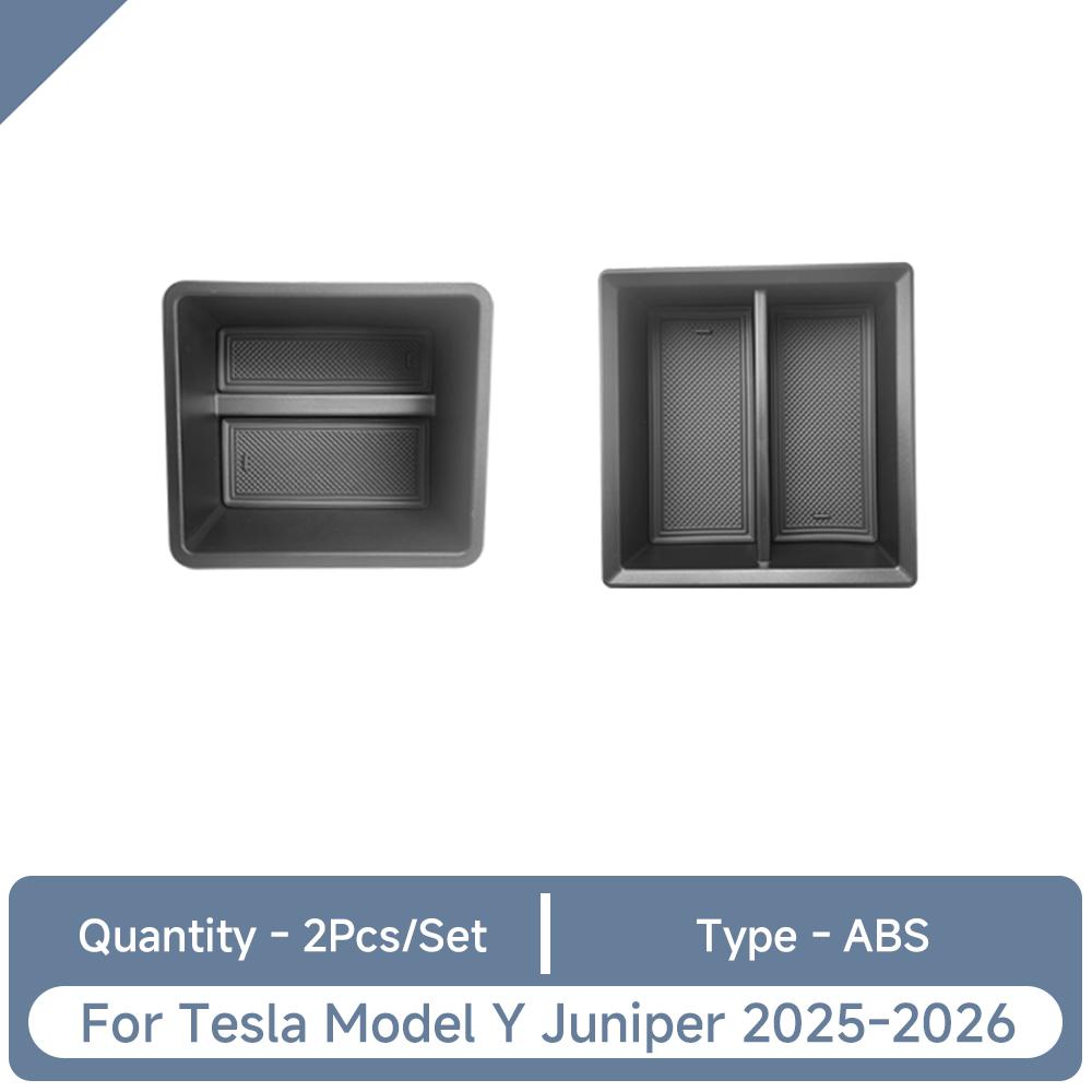For Tesla Model Y Juniper Accessories Storage Box Center Console Storage Box Cup Holder for Tesla Model Y Juniper 2025 2026 yhs9