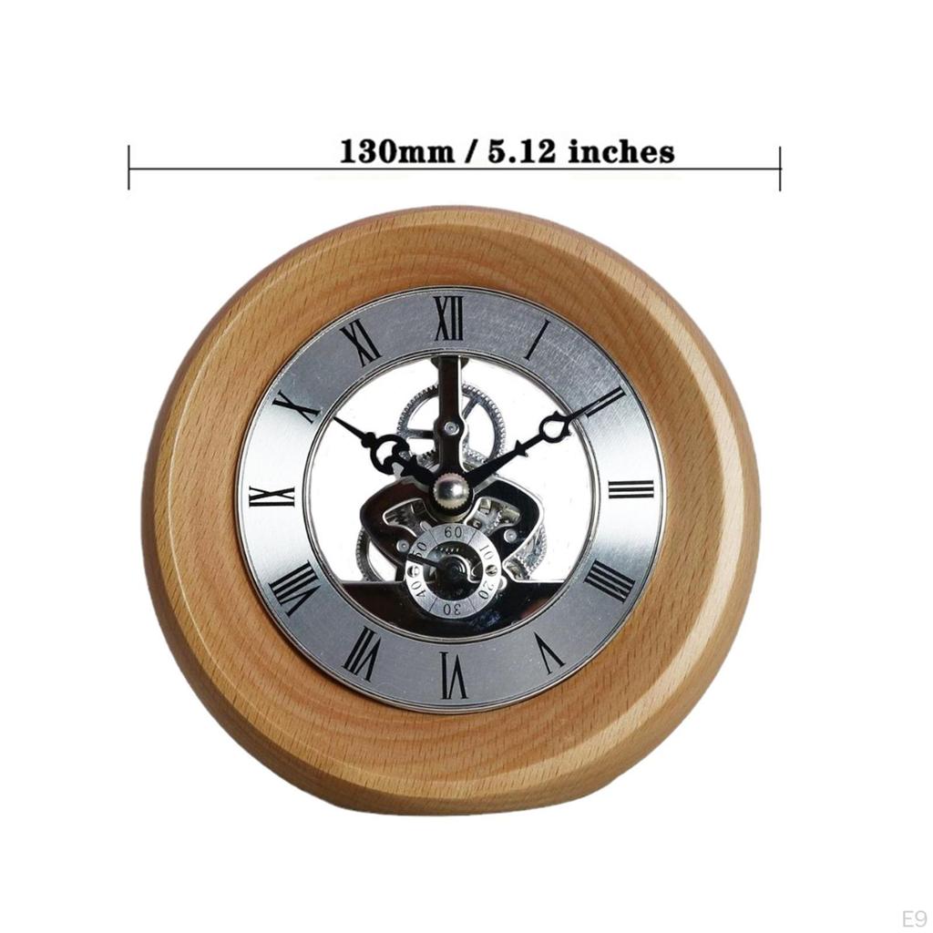 Gear Clock Living Room Dining Bedroom for Desk