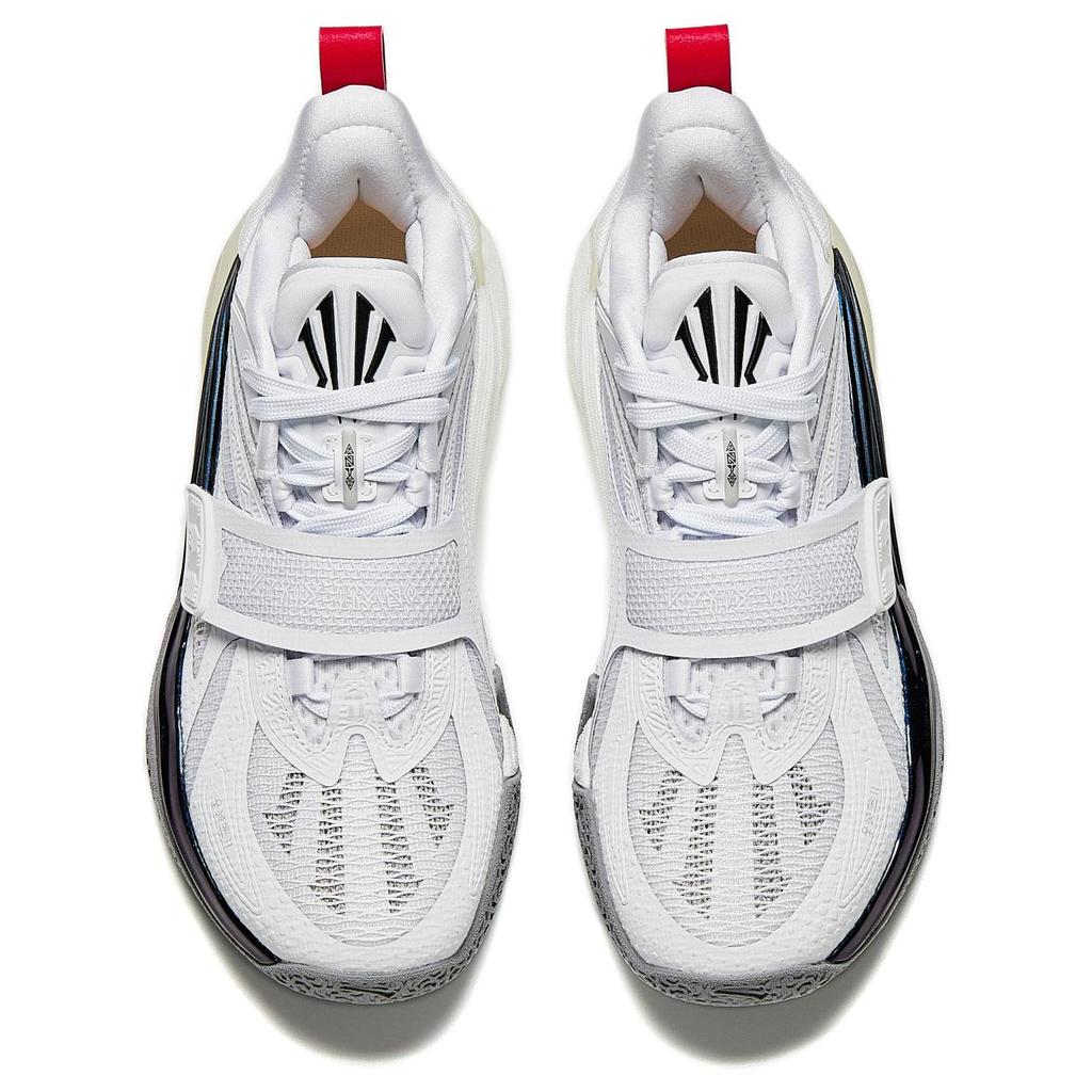 New Anta KAI 1 KAI 1 'TAIJI' Nitrogen Technology Low Top Basketball Shoes Unisex White Black Red 112441113-12