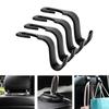 4Pcs Car Back Seat Hanger Organizer Children's Toy Holder Accessories Easy Remove and Installation