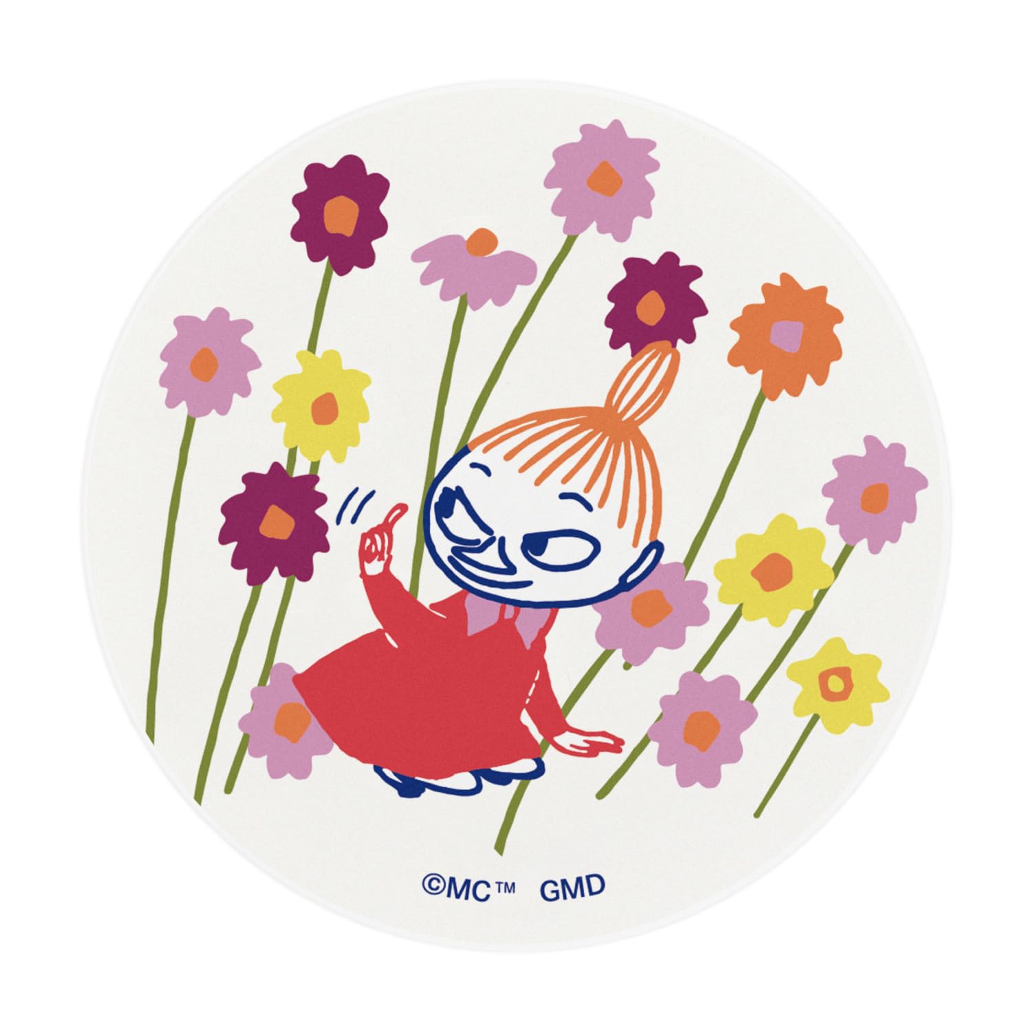 

Gourmandies Moomin Маленькая Мю Чехол-катушка для шнура типа B MMN-244B