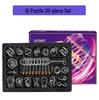 Nine-Ring Metal Puzzle - Eight-Piece Disentanglement Brain Teaser Set