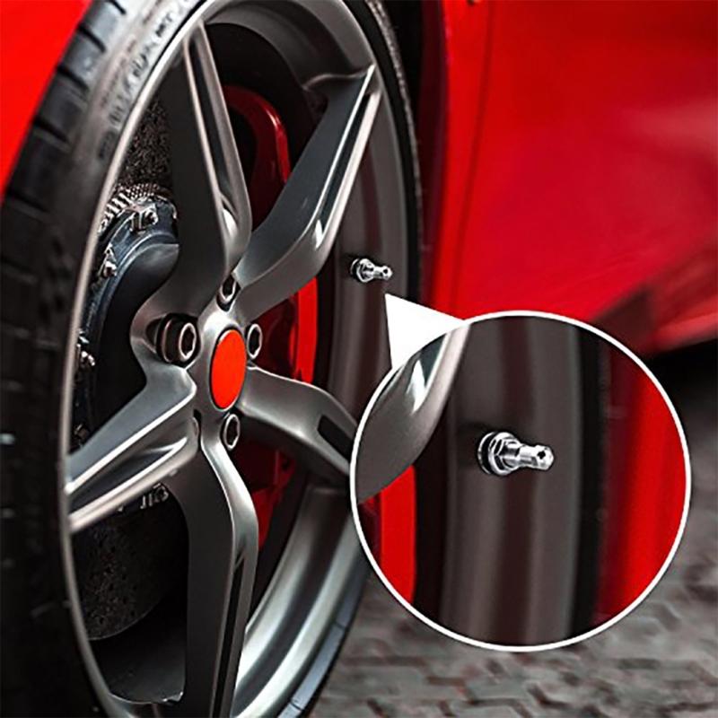 4 Pack Corrosion Resistant Metal Valves Stem For Vacuum Tires No Inner Tube Design Fit Car Motorcycles Effortless Setups