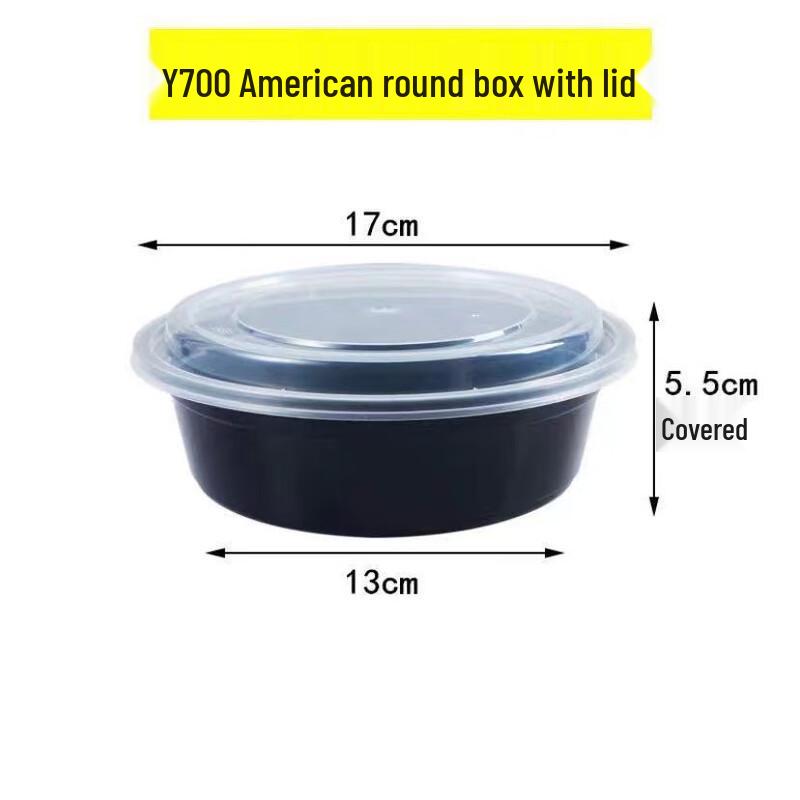 HORNED PANSY Disposable PP Food Containers with Lids