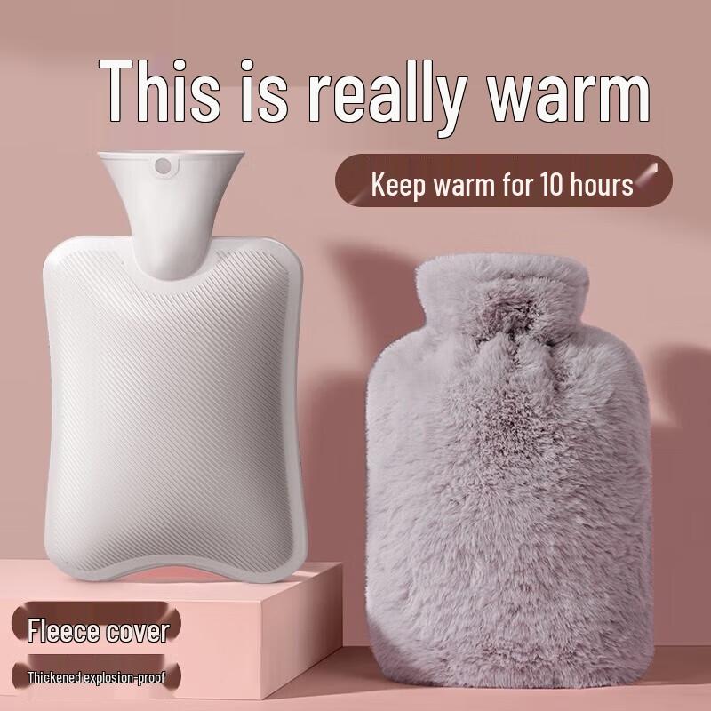 Plush Cover Hot Water Bottle