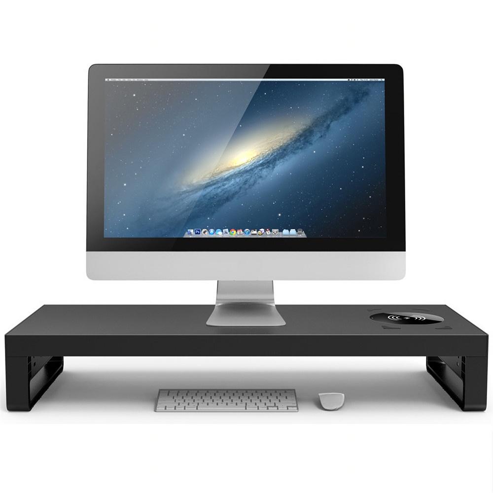 USB 3.0 Charging Wireless Multi-Function Desktop Monitor Stand Computer Screen Riser USB 595*255*72mm