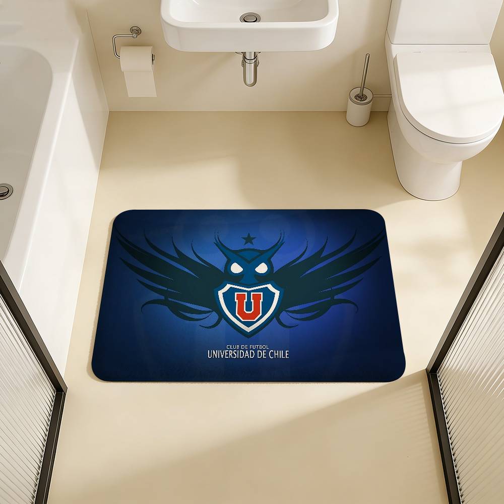 Chile U-University Logo Kitchen Mat Kids Room Bedroom Decoration Balcony Anti-Slip Doormat Living Room Alfombra