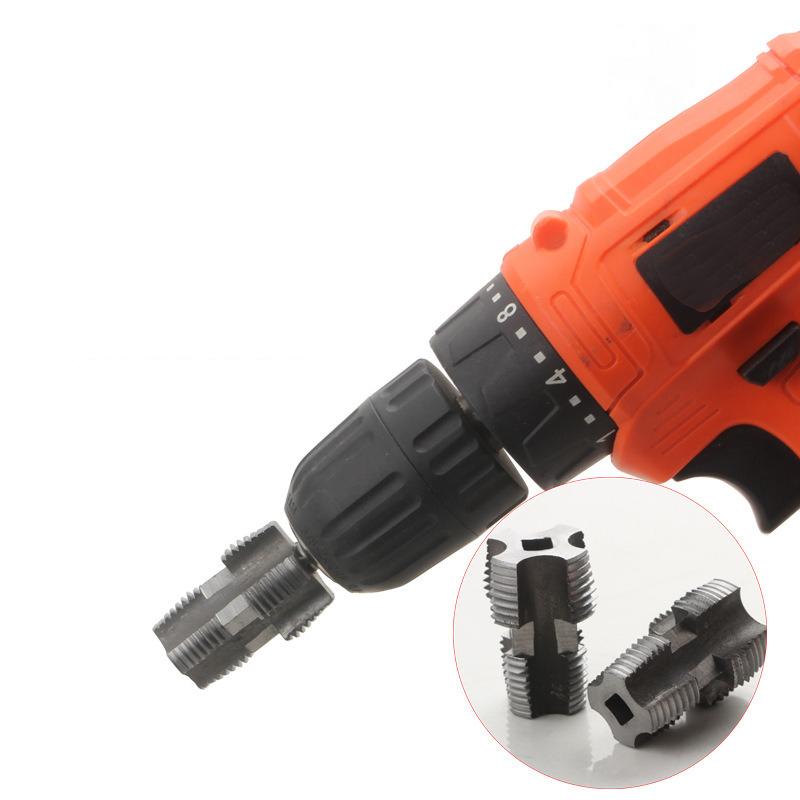 4 Points 6 Points PPR Water Pipe Internal Thread Opener For Pvc Plastic Pipe Hand Electric Drills Workshop Equipment Hand Tools