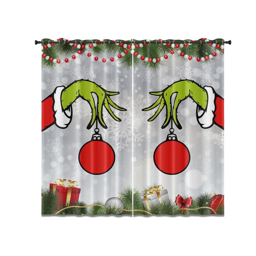 High-Precision Black Silk Blackout Curtains - Polyester, Sun Protection, Customized Design