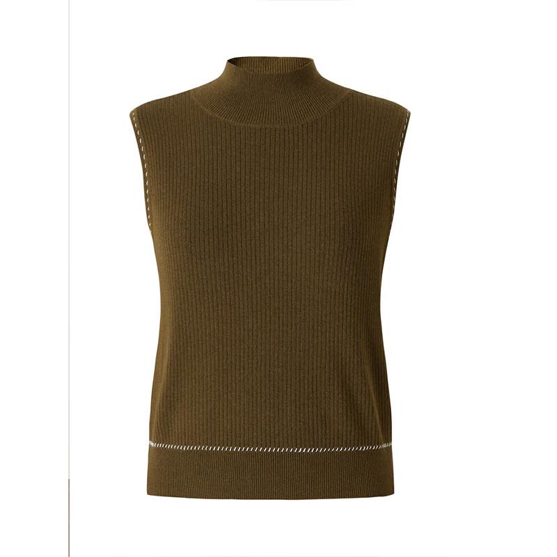 Jiu Zi Anna Kou Women's Sophisticated Casual Long-Sleeve Knit Sweater