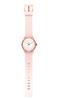 Citizen Q&Q Analog Smile Solar Watch, Matching Style, Waterproof, Urethane Strap, R02A-001VK, Baby Pink