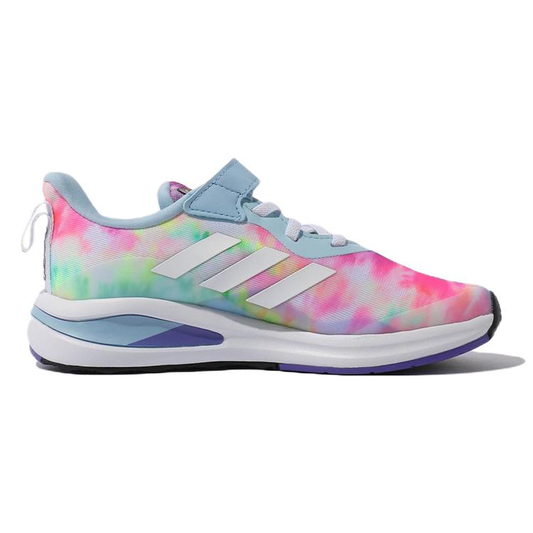 New Disney x Adidas Fortarun K Anti-Slip Wear-Resistant Low-Top Kids' Running Shoes Blue Kids' GY8569