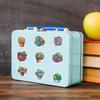 100 Plant Succulent Graffiti Stickers Suitcase Guitar Mobile Phone Decorative Stickers Waterproof Teaching Stationery Stickers
