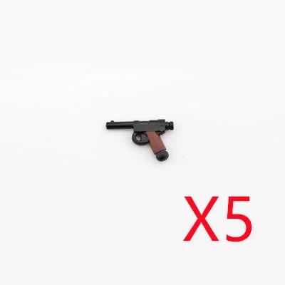Military Building Blocks American Soviet Soldier Figures Weapons Accessories Guns Pistol Sniper Belt Mini Bricks MOC