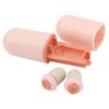 Brusreducerande öronproppar Ljudreducering Silikon Sovöronpropp med Ögonlapp Rosa