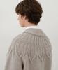 Wednesday Oasis Cowichan Sherpa Wool Knit Zip-Up_Beige(Wc25-Kn77)