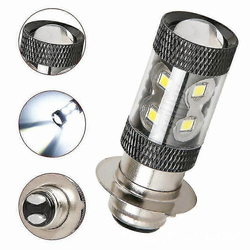 2pcs 2023 New H6m For Yamaha H6m Raptor 700 700r 2006-2018 50w 6000k White Led Bulb