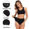 Pure Cotton Women Panties P lus Size Briefs High Waist Underwear Ladies Comfy Underpants