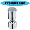 360 Degree Rotating Kitchen Faucet Extender Extension Nozzles Universals Faucet Aerator Splashes Filter Water Saving