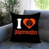 J-Jagermeister Cushion Cover Comfortable Reversible Pillow Cover Ideal for Car Sofa Bedroom & Beyond