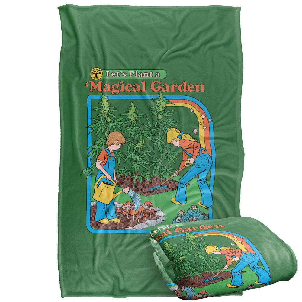Steven Rhodes Let´s Plant A Magical Garden Soft Touch Blanket