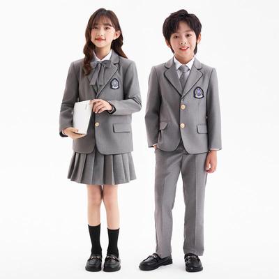 Summer British Style School Uniform Set for Students - Includes Choir and Graduation Options