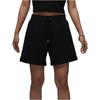 New Jordan As W J Flt Flc Dmnd Short 24 Casual Shorts Women's Black FV7057-010