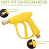Heavy Duty 4000PSI Pressure Washer Gun, M22-14mm Thread Power Washer Spray Gun with 5-Pack Quick Connect Nozzles