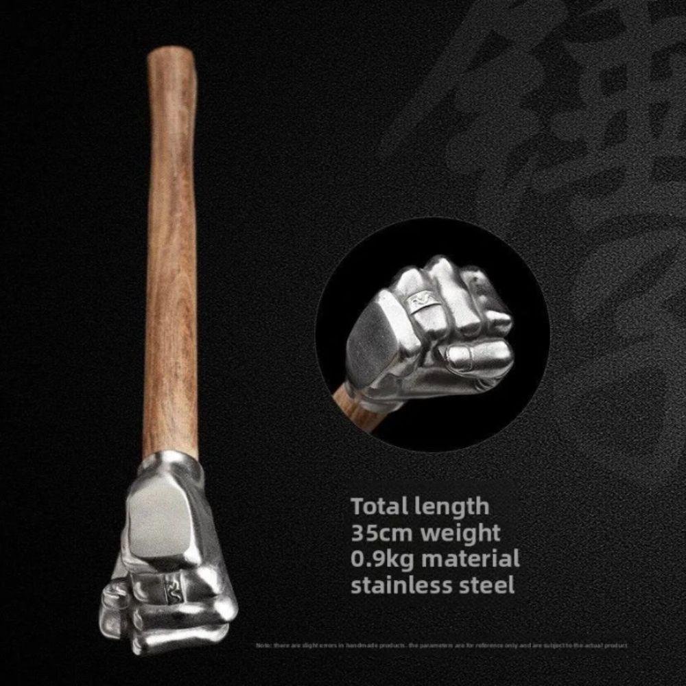 Compact Design Stainless Steel Hammer Anti Slip Grip Versatile Function Fist Hammer Ergonomic Handle Heavy Duty Car Hammer