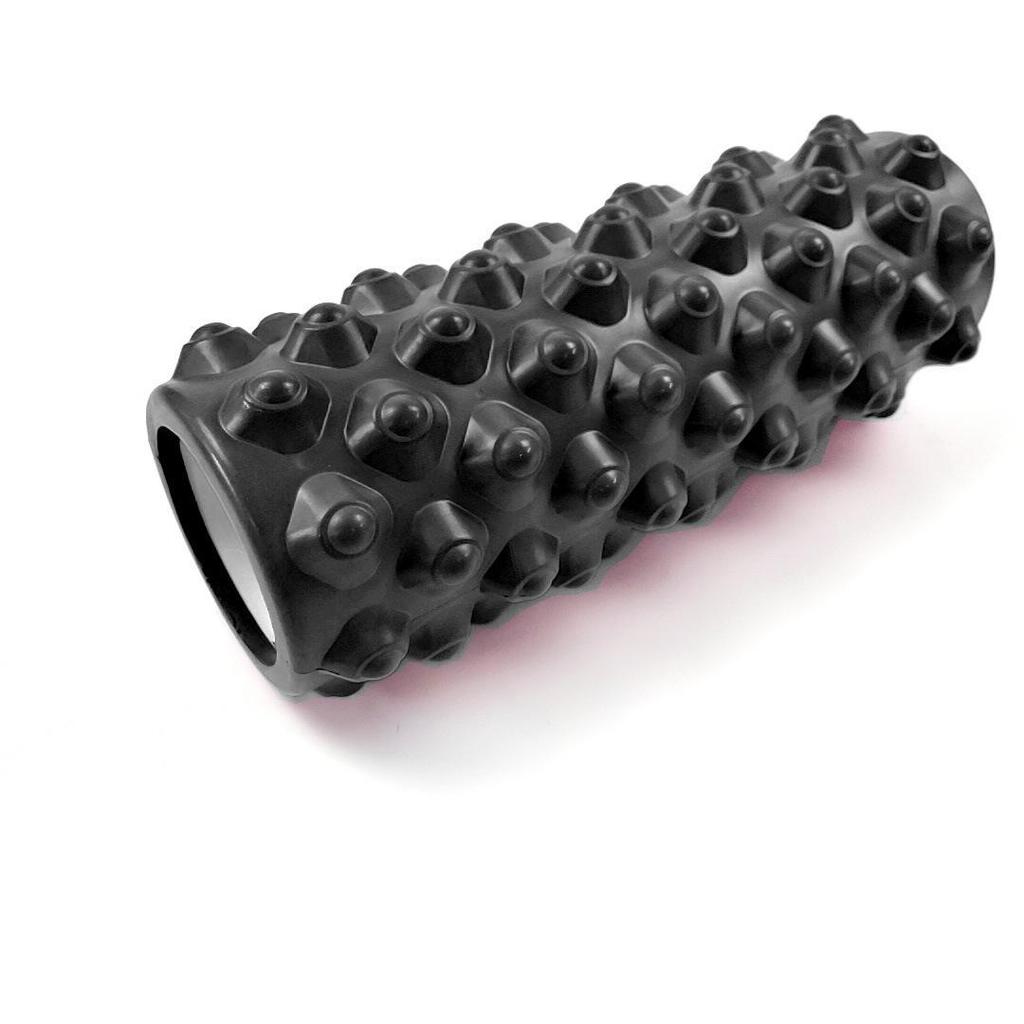 Coluna de Yoga Oca de Espuma EVA de 33cm Rolo de Massagem para Relaxamento Muscular