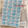 K9 Crystal Burst Rhinestone Nail Art Decorations - Light Blue, Fruit Green, Purple, Translucent White, Pointed Back Large Rhinestones.
