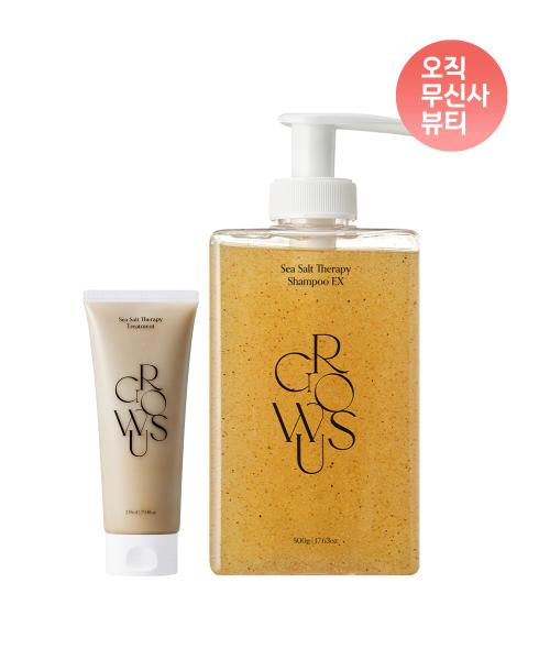 Growus Sea Salt Therapy Ex Shampoo 500ml+treatment 235ml none